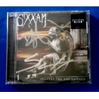 SIXX AM band signed CD cover with CD 